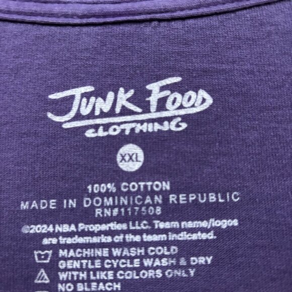 NBA Franchise Los Angeles Lakers Logo Tee XXL - Picture 4 of 4